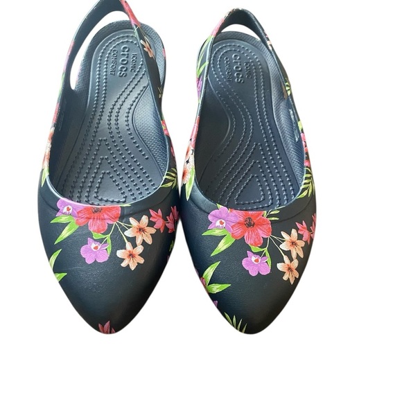 Crocs  Eve Floral sling backs - Picture 1 of 11